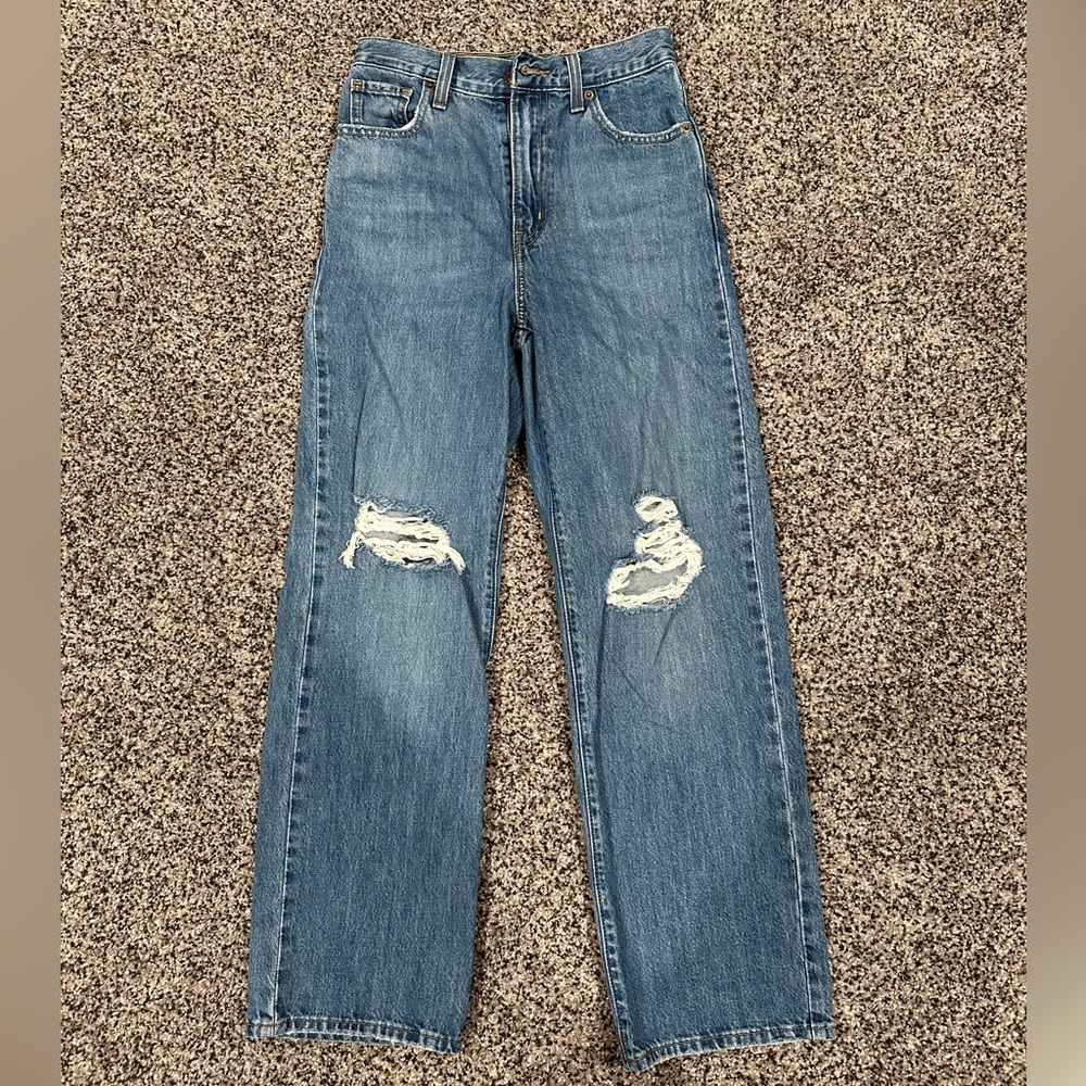 Levi’s High Rise Straight Jean